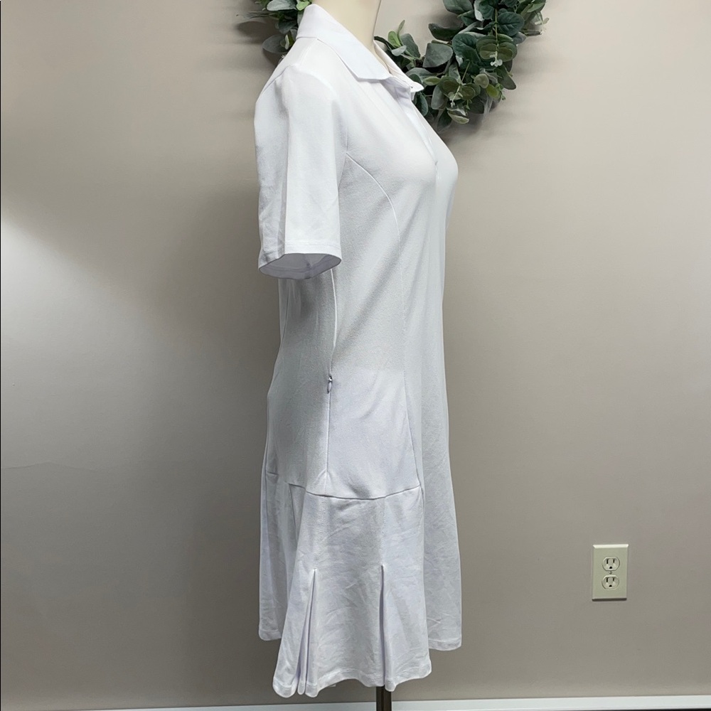 NWT SAGE Collective Pro Shop Short Sleeve Volley Stretch Sport Dress Pockets M - Picture 9 of 16